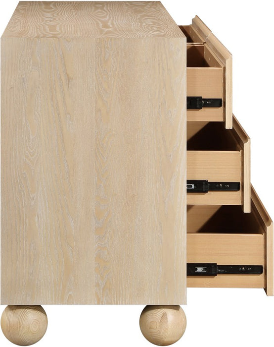 Meridian Furniture - Kent Natural Ash Wood Dresser - KentNatural-D - GreatFurnitureDeal