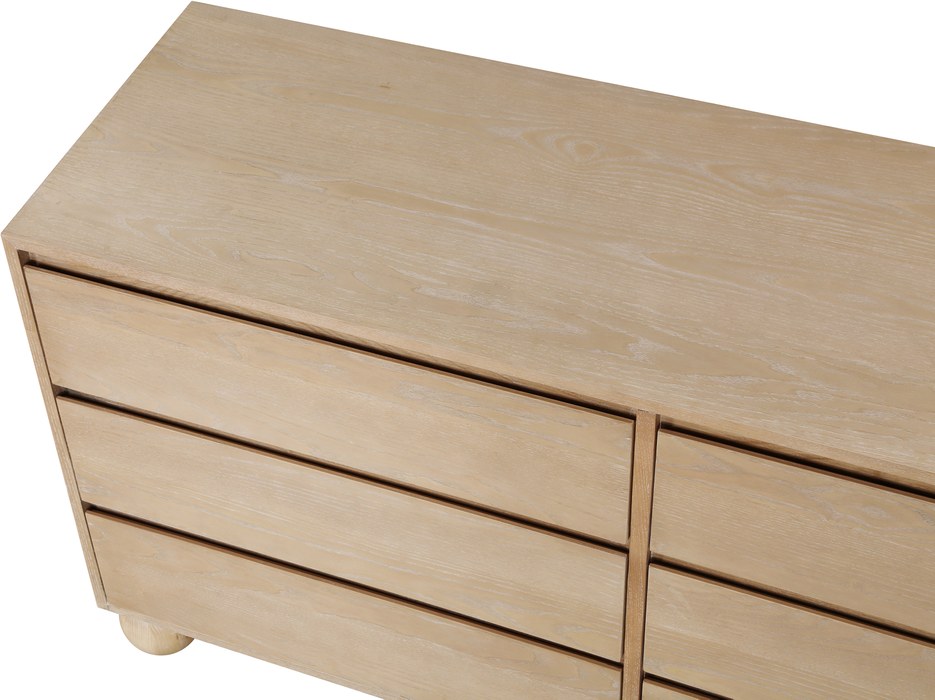 Meridian Furniture - Kent Natural Ash Wood Dresser - KentNatural-D - GreatFurnitureDeal