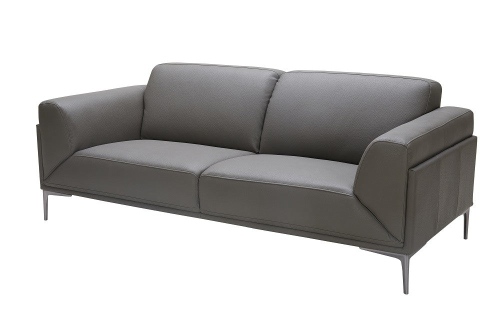 J&M Furniture - Davos Grey 2 Piece Sofa Set - 182501-SL-GRY