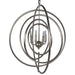 NOIR Furniture - Brooks Pendant Metal w-Antique Silver Finish - LAMP369ASV - GreatFurnitureDeal
