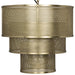 NOIR Furniture - Arena Pendant, Antique Brass - LAMP646MB - GreatFurnitureDeal