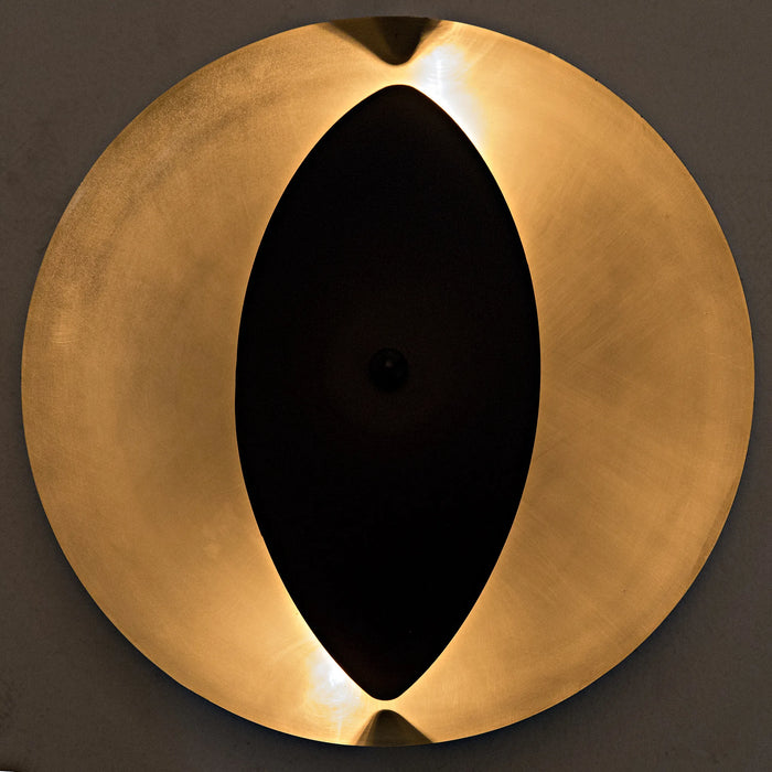 NOIR Furniture - Bengal Sconce, Brass Finish - LAMP745MB