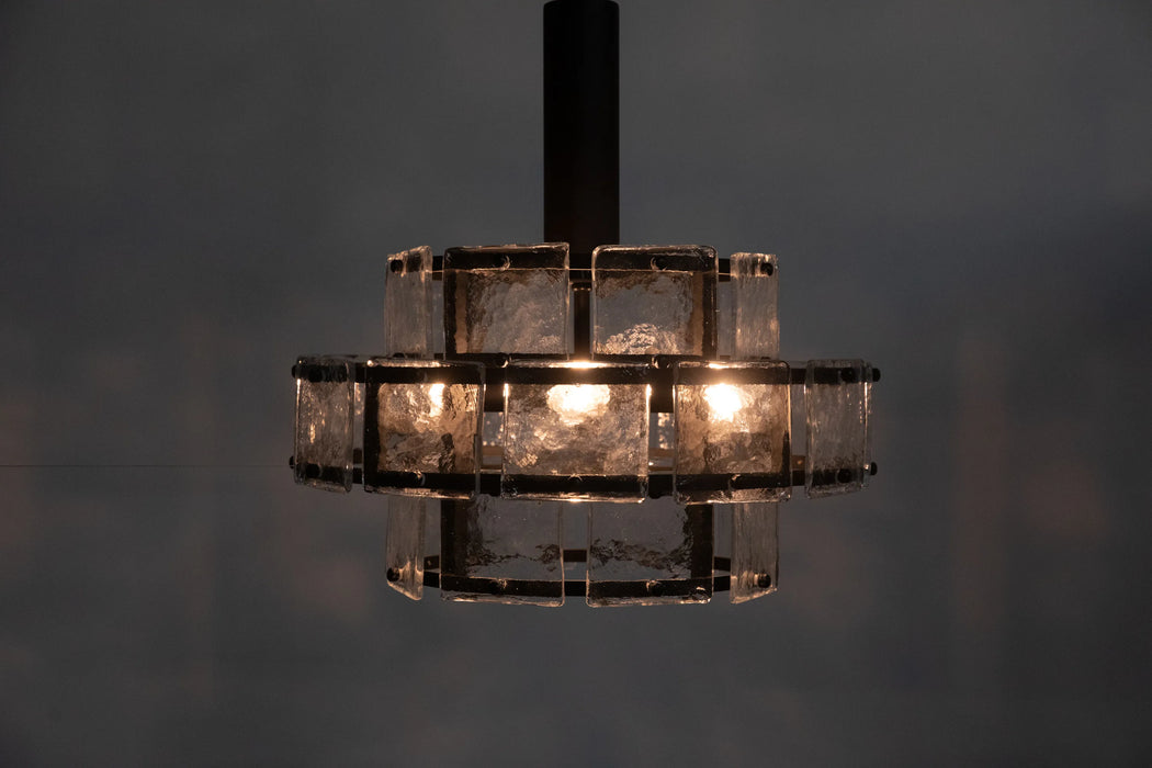 NOIR Furniture - Bergdorf Pendant, Black Metal - LAMP768MTB - GreatFurnitureDeal