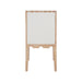 Worlds Away - Lanister Square Back Dining Chair With Decorative Apron in Cerused Oak - LANISTER CO - GreatFurnitureDeal