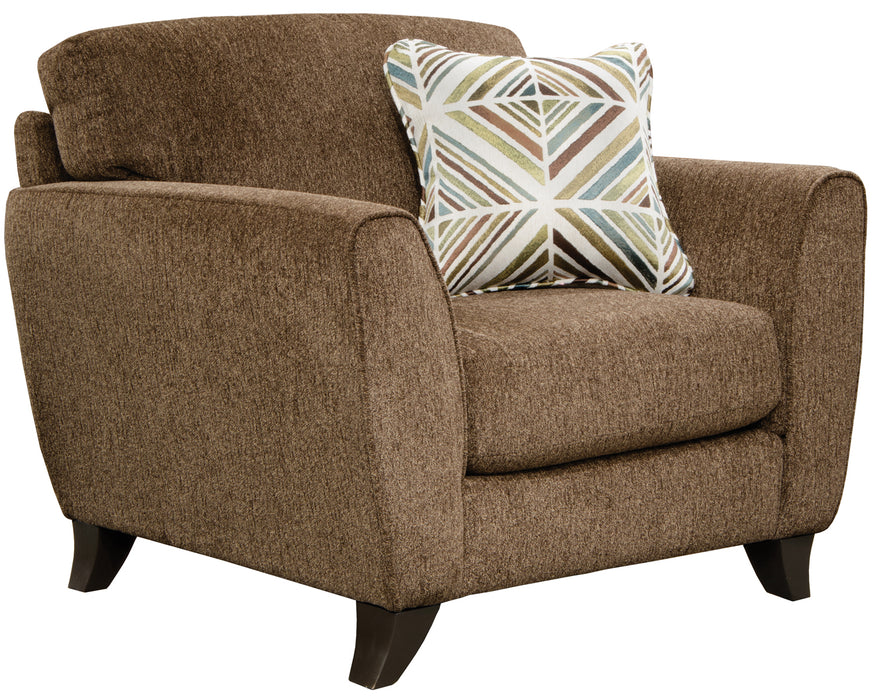 Jackson Furniture - Alyssa Chair with Ottoman in Latte - 4215-CO-LATTE-2SET - GreatFurnitureDeal