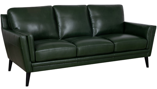 Mariano Italian Leather Furniture - Lauren Sofa in Bottle Green - LAUREN-S - GreatFurnitureDeal
