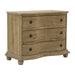 GJ Styles - Pine 3 Drawer Chest In Natural Pine - LD07-NA - GreatFurnitureDeal
