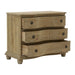 GJ Styles - Pine 3 Drawer Chest In Natural Pine - LD07-NA - GreatFurnitureDeal