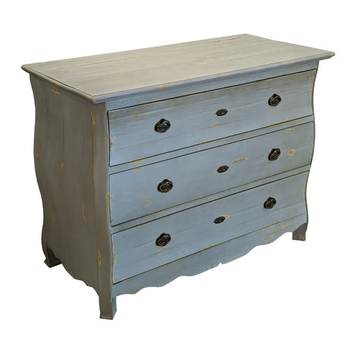 GJ Styles - 3 Drawer Chest In Gustavian Grey - LD102 - GreatFurnitureDeal