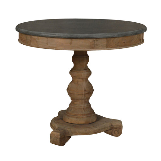 GJ Styles - Stone Top Breakfast Table W/Natural Base - LD150-NA - GreatFurnitureDeal