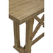 GJ Styles - X-Based Console In Natural Finish - LD177-NA - GreatFurnitureDeal