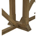 GJ Styles - X-Based Console In Natural Finish - LD177-NA - GreatFurnitureDeal