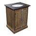 GJ Styles - Single Vanity W/Panel Door In Natural - LD230-NA - GreatFurnitureDeal