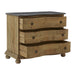 GJ Styles - 3 Drawer Chest With Blue Stone Top - LD78-NA - GreatFurnitureDeal