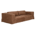 Noir Furniture - Plato Sofa in Orris Brown - LEA-AS001BR - GreatFurnitureDeal