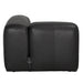 Noir Furniture - Augustus Modular Sofa Left Corne in Black - LEA-AS003A-L - GreatFurnitureDeal