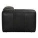 Noir Furniture - Augustus Modular Sofa Right Corner in Black - LEA-AS003A-R - GreatFurnitureDeal