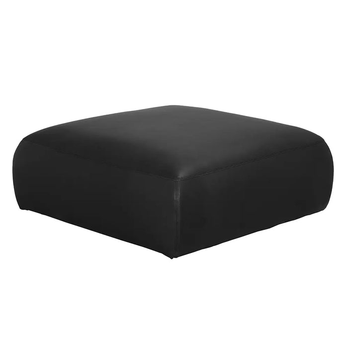 Noir Furniture - Augustus Modular Sofa Middle in Black - LEA-AS003C - GreatFurnitureDeal