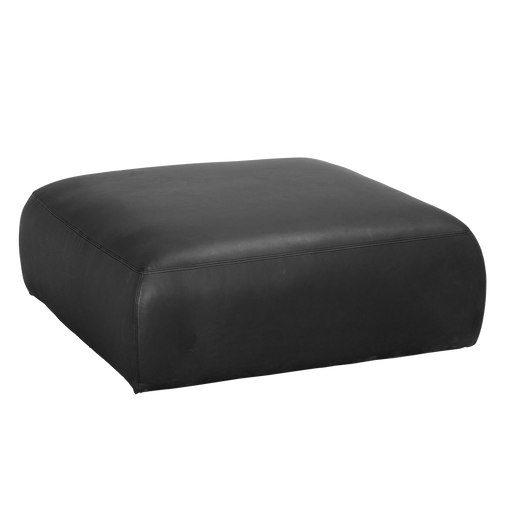 Noir Furniture - Augustus Modular Sofa Middle in Black - LEA-AS003C - GreatFurnitureDeal