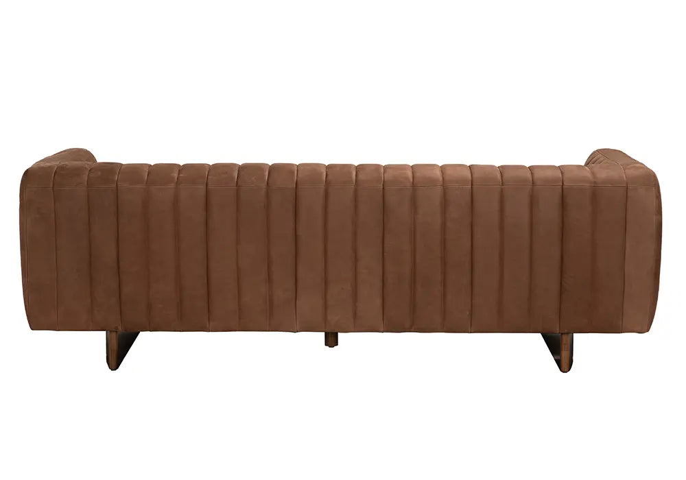 Noir Furniture - Khann Sofa in Orris Brown - LEA-AS004BR - GreatFurnitureDeal
