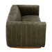 Noir Furniture - Khann Sofa in Olive Green - LEA-AS004VEL - GreatFurnitureDeal