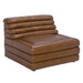 Noir Furniture - Bandera Sofa 1A in Roche Tan - LEA-AS015A-1ABR - GreatFurnitureDeal