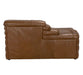 Noir Furniture - Bandera Sofa Cl in Roche Tan - LEA-AS015A-CLBR - GreatFurnitureDeal