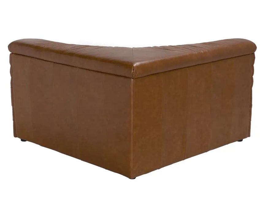 Noir Furniture - Bandera Sofa in Roche Tan - LEA-AS015A-SCBR - GreatFurnitureDeal