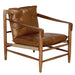 Noir Furniture - Luther Chair in Cuba Brown - LEA-C001BR - GreatFurnitureDeal