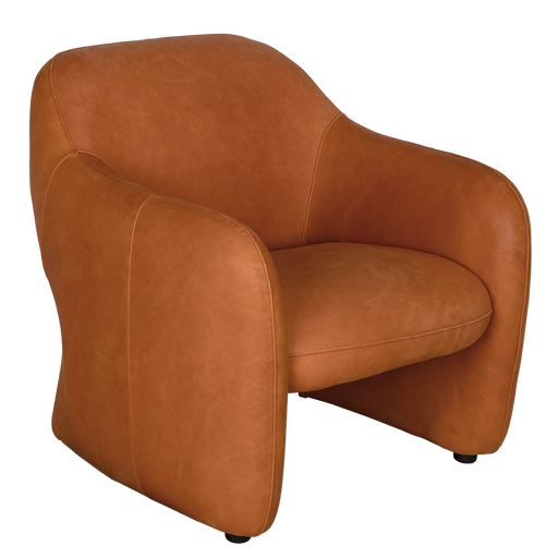 Noir Furniture - Marx Chair in Roman Red - LEA-C002RR - GreatFurnitureDeal