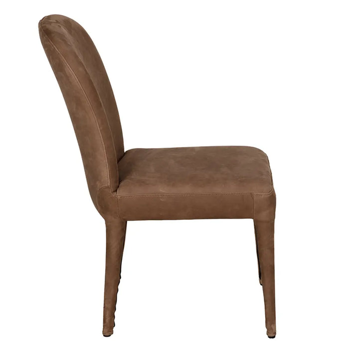Noir Furniture - Georgia Dining Chair in Orris Brown - LEA-C003BR - GreatFurnitureDeal