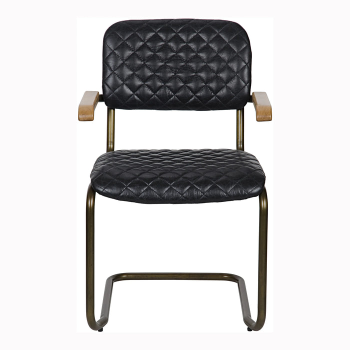NOIR Furniture - 0045 Arm Chair - LEA-C0045B - GreatFurnitureDeal