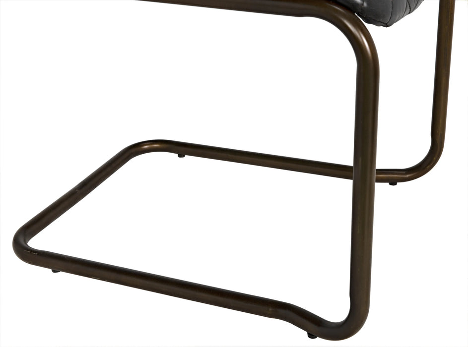 NOIR Furniture - 0045 Arm Chair - LEA-C0045B