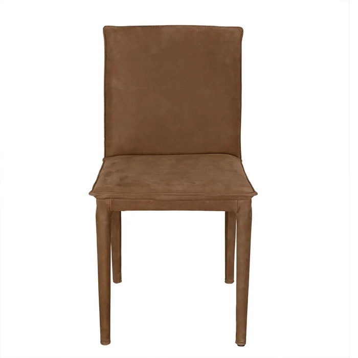 Noir Furniture - Newton Dining Chair in Brown - LEA-C004BR - GreatFurnitureDeal