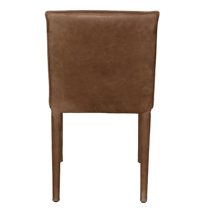 Noir Furniture - Newton Dining Chair in Brown - LEA-C004BR - GreatFurnitureDeal
