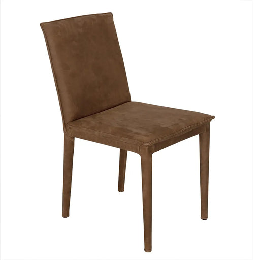 Noir Furniture - Newton Dining Chair in Brown - LEA-C004BR - GreatFurnitureDeal