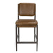 Noir Furniture - Wooster Counter Chair in Cuba Brown - LEA-C0115-CTR-BRW - GreatFurnitureDeal