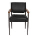 Noir Furniture - Wooster Chair in Black - LEA-C0115C - GreatFurnitureDeal