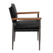 Noir Furniture - Wooster Chair in Black - LEA-C0115C - GreatFurnitureDeal