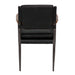 Noir Furniture - Wooster Chair in Black - LEA-C0115C - GreatFurnitureDeal