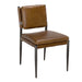 Noir Furniture - Wooster Dining Chair in Cuba Brown - LEA-C0115D-1DBR - GreatFurnitureDeal