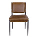 Noir Furniture - Wooster Dining Chair in Cuba Brown - LEA-C0115D-1DBR - GreatFurnitureDeal