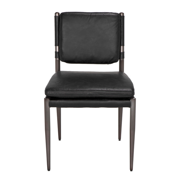 Noir Furniture - Elvis Chair in Black - LEA-C0115D-1D - GreatFurnitureDeal
