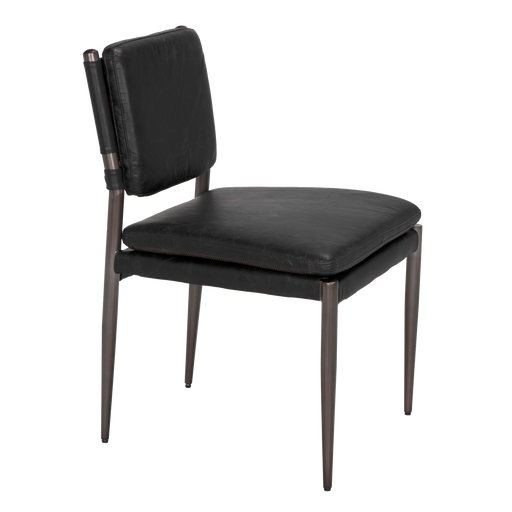 Noir Furniture - Elvis Chair in Black - LEA-C0115D-1D - GreatFurnitureDeal