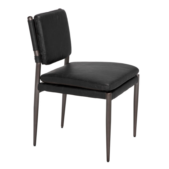 Noir Furniture - Elvis Chair in Black - LEA-C0115D-1D - GreatFurnitureDeal