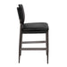 Noir Furniture - Wooster Counter Chair in Brown - LEA-C0115-CTR-BLK - GreatFurnitureDeal