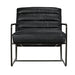 Noir Furniture - Demeter Chair in Metal and Black - LEA-C0306-1D - GreatFurnitureDeal