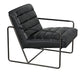Noir Furniture - Demeter Chair in Metal and Black - LEA-C0306-1D - GreatFurnitureDeal