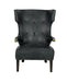 Noir Furniture - Heracles Chair in Metal and Black - LEA-C0387-1D - GreatFurnitureDeal