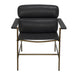 Noir Furniture - Chet Chair in Metal and Black - LEA-C0548A-1D - GreatFurnitureDeal